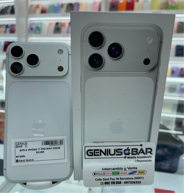 iPhone 17 Pro Max 256GB Plata Seminuevo