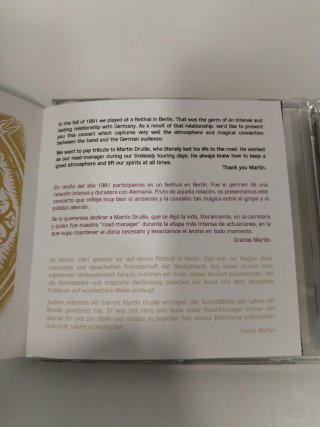 HEROES DEL SILENCIO, Live in Germany CD