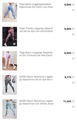 13 Mallas deportivas