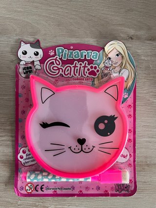 Pizarra Gatito con Luz Nancy