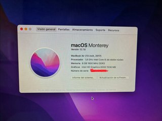 MacBook Air i5 SSD 2017 8Gb