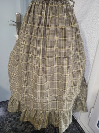 Delantal traje regional aldeana