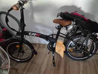 Bicicleta Eléctrica Urbana Plegable URX