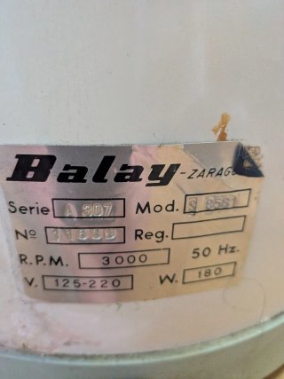 Secadora Balay Vintage