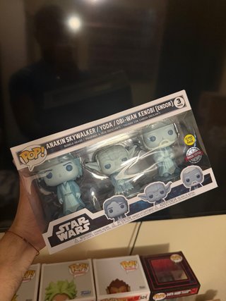 Funko Pop! Star Wars Anakin/Yoda/Obi-Wan 3 Pack