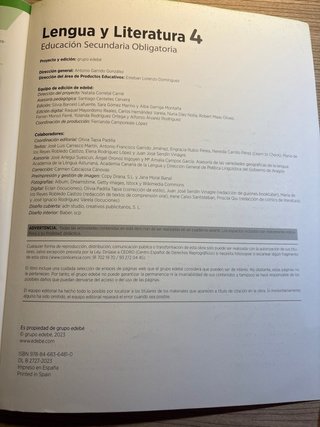 Lengua y Literatura 4 ESO. De otra manera