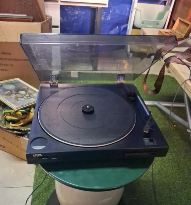 Tocadiscos Aiwa Negro