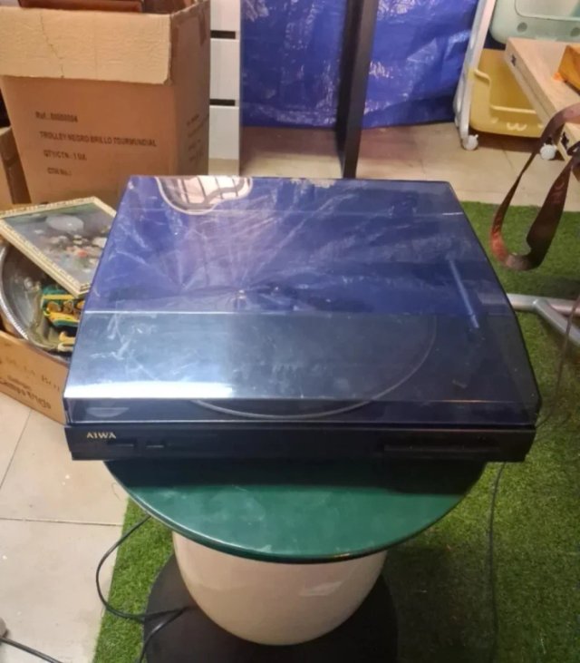Tocadiscos Aiwa Negro