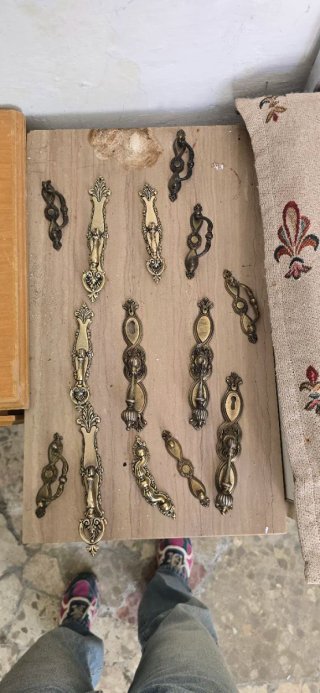 Tiradores de Muebles Vintage Bronce