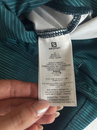 Leggings mallas SALOMON Verde talla S
