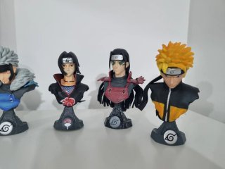 Coleção Busto Naruto Personagens