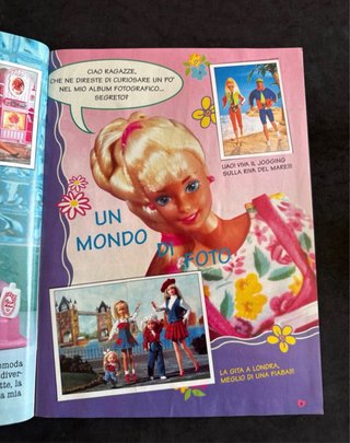 Album Barbie Fashion 1996 Originale