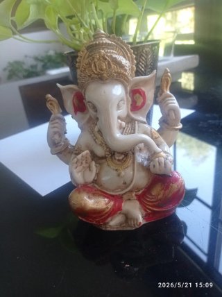 Figura Ganesha decorativa