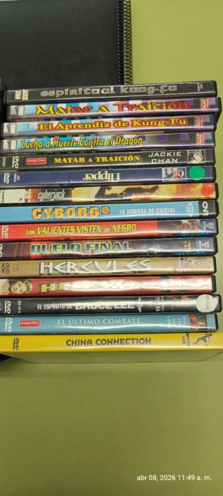 31 DVDs Varios Géneros Acción Aventura Crimen