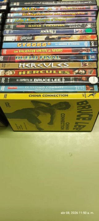 31 DVDs Varios Géneros Acción Aventura Crimen