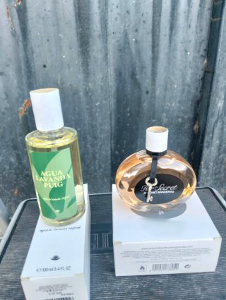 2 Colonias Mujer agua de lavanda puig y her secret