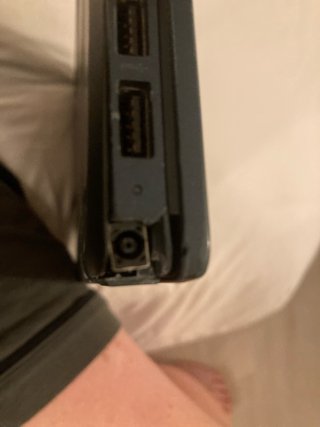 HP Portátil Negro con Stickers Divertidos