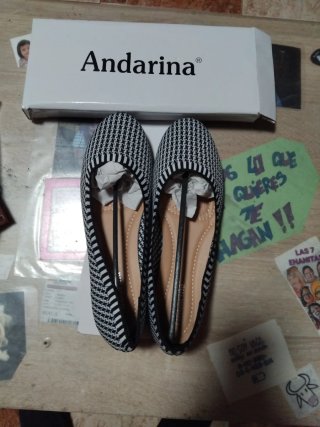 Zapatillas manoletinas Andarina nuevas italianas