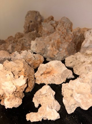 Lote rocas naturales acuario cíclidos africanos