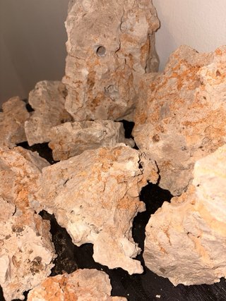 Lote rocas naturales acuario cíclidos africanos
