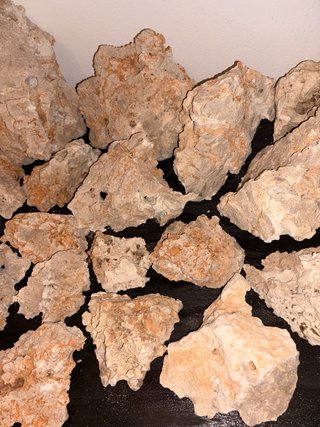 Lote rocas naturales acuario cíclidos africanos