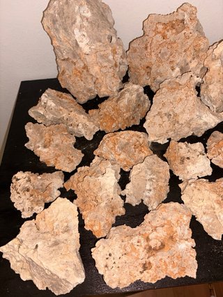Lote rocas naturales acuario cíclidos africanos