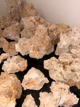 Lote rocas naturales acuario cíclidos africanos