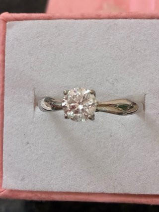 Anillo Oro 18k Diamante Natural 1.06 Ct G/SI2