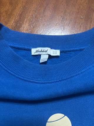Felpa Subdued Blu M/38/10