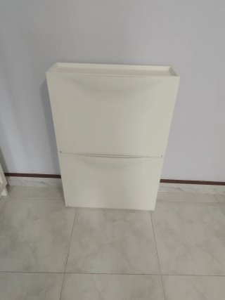 Zapatero Trones Ikea Negro/Blanco