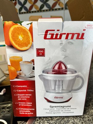 Exprimidor Girmi SRO2 Nuevo