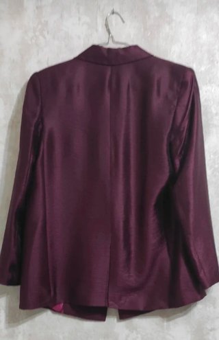 Traje mujer granate Burdeos T 40 Juan Avellaneda