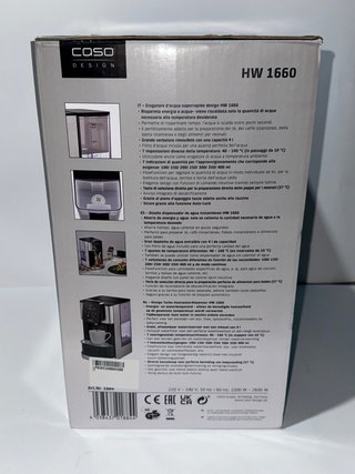 Dispensador Agua Caliente Caso HW 1660