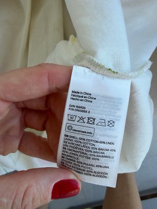 Vestido de verano h&m