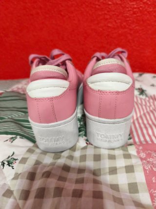 Zapatillas Tommy Hilfiger Rosa Plataforma
