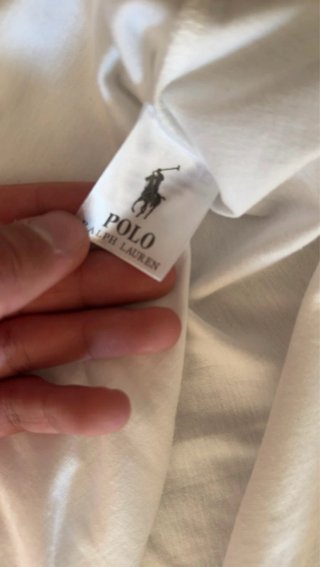 T-shirt Ralph Lauren Branca M Nova Com Etiquetas