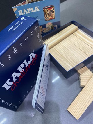 Lote de juegos: Tripolo, Kapla, puzzle IQ,futbolin