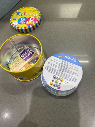 Lote de juegos: Tripolo, Kapla, puzzle IQ,futbolin