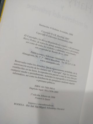 Harry Potter y el misterio del príncipe