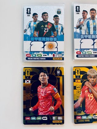 LOTE ETERNOS 22 TROFEO GOLDEN BALLER MUNDIAL 2026
