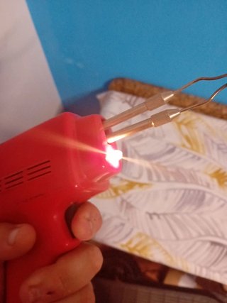 Pistola de soldar eléctrica 100W