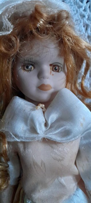Bambola vintage da collezione