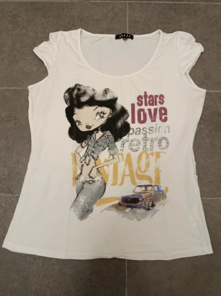 Camiseta Nakar Talla XXXL con Tachuelas