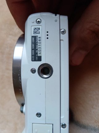 Cámara Sony ILCE-5000 Blanca