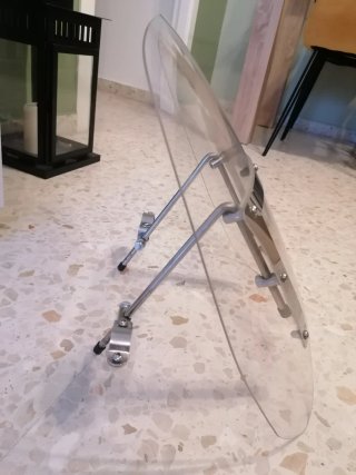 Parabrisas moto custom