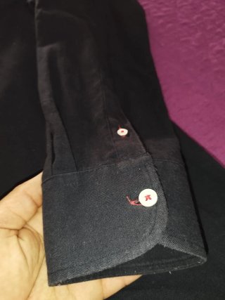 Camisa Carolina Herrera Azul Marino