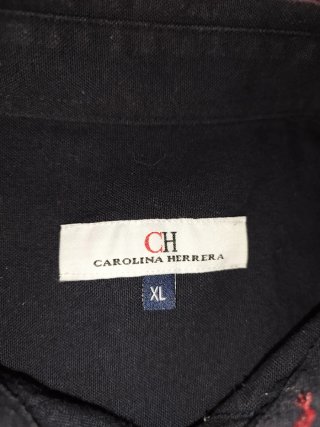 Camisa Carolina Herrera Azul Marino