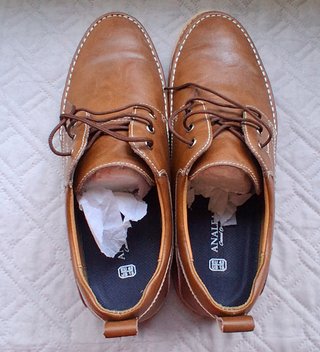 Zapatos de caballero ANALEAF marrones talla 43