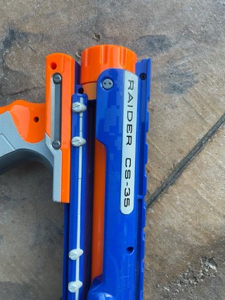 2  ametralladoras de Juguete Nerf