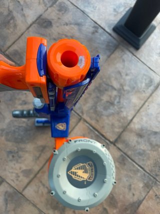 2  ametralladoras de Juguete Nerf